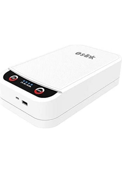 Sl- UVS22 Beyaz%99 Virüs ve Bakteri Öldürücü Uv Sterilizatör Kutu