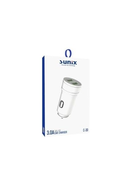 3.0A Çift USB Port Araç Içi Telefon Şarjı C-30 fiyatları