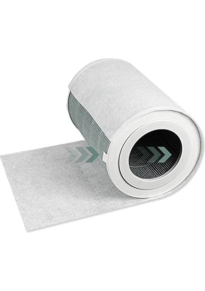 Fresh Air Filter 10 Adet Smart Purifier 1/2h/2c/2s/3h/3c/pro/proh/4/4 Lite/4pro/f1 Ile Uyumlu Filtre Üstüne Tüy ve Toz Tutma Elektrostatik Elyaf Pamuk Ön Filtre ( 4 Lite Compatible) fiyatları
