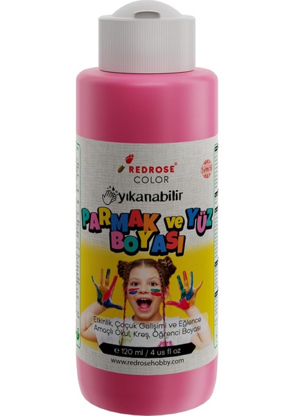 Rose Pembe Parmak 120 ml