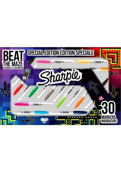 Permanent Markör 30LU Kutu-Labirent