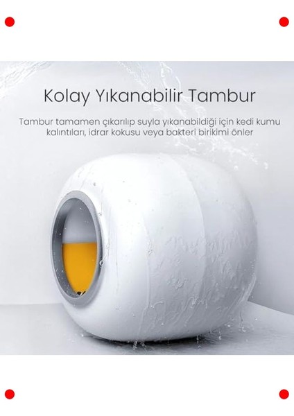 Akıllı Otomatik Kedi Tuvaleti - Uzaktan Kontrol fiyatları