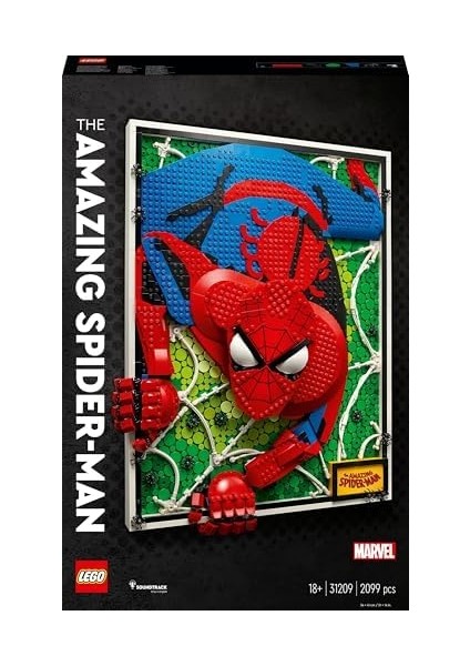 Art Inanılmaz Örümcek Adam 3 Boyutlu Duvar Sanatı Yapım Seti, Inşa Edilebilir Kanvas Poster, Süper Kahraman Ev Dekorasyonu, Yaratıcı Aktivite, Genç ve Yetişkinler Için Çizgi Roman Hediyesi 31209 modelleri