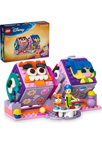 Ters Yüz 2 Duygu Küpleri 43248 9 Yaş ve Üzeri Çocuklar Için Pixar’dan Neşe ve Kaygı Karakterlerini Içeren Yaratıcı Oyuncak Yapım Seti (394 Parça)