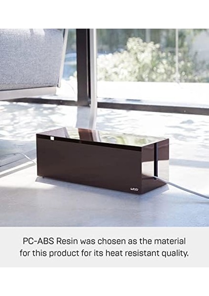 Web Kablo Kutusu, Plastik, Koyu, Tek Boy fiyatları