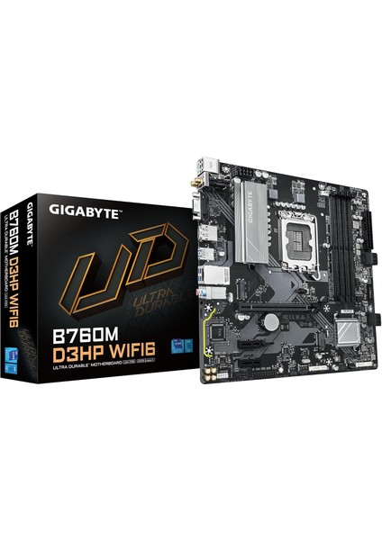 B760M D3HP Wıfı6 Intel LGA1700 Matx Ultra Anakart