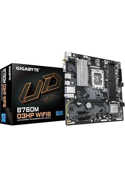 B760M D3HP Wıfı6 Intel LGA1700 Matx Ultra Anakart modelleri