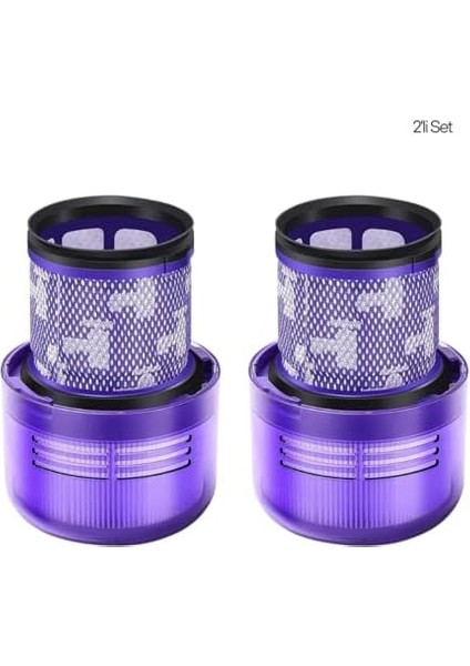 Bags | Süpürge Için V11 | V15 | SV14 | SV22 Modelleri Için Uyumlu Filtre - 2&apos;li Set modelleri