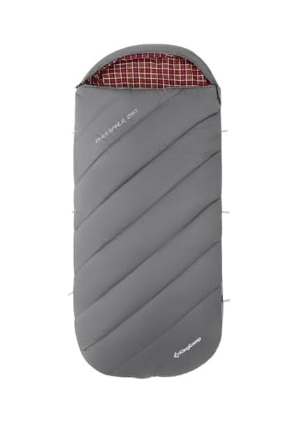 250 -8°c Geniş Uyku Tulumu D.grey Sol F. modelleri