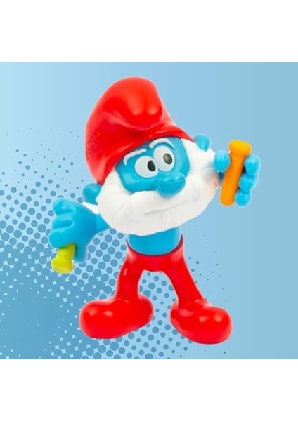 Preziosi Şirinler, Büyük Şirin Mini Oyun Seti, Atölye ve Aksesuarlı, 5,5 cm Büyüklüğünde Şirin Figürü, Açılan Çanta ve Kitap, ve Güvenli 3 Yaşından Itibaren modelleri