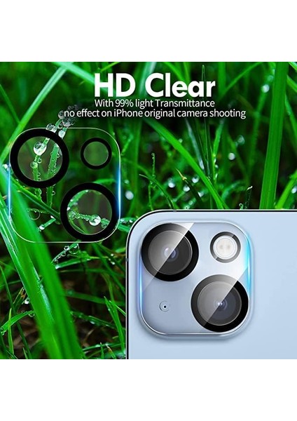Happy 14 ve 14 Plus Uyumlu Kamera Lens Koruyucu Temperli Cam Kamera Koruyucu 9h Sertlik Hd Şeffaf Kamera Lens Kapağı Cam Film modelleri