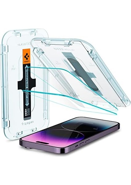 14 Pro Max ile Uyumlu Cam Ekran Koruyucu Kolay Kurulum Glas.tr Ez Fit Slim Hd (2 Adet) - AGL05202 fiyatları
