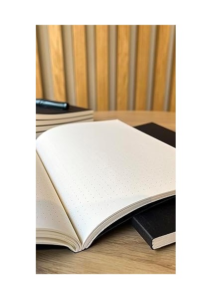 Tanıtım Ciltli, A5 Noktalı Not Defter, 64 Yaprak, 90 Gr. Ivory Kağıt, Ofis Için Ideal, Plan (Siyah Kapak) fiyatları