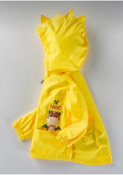 Erkek Bebek Kapüşon Detaylı Yağmurluk - Rüzgarlık