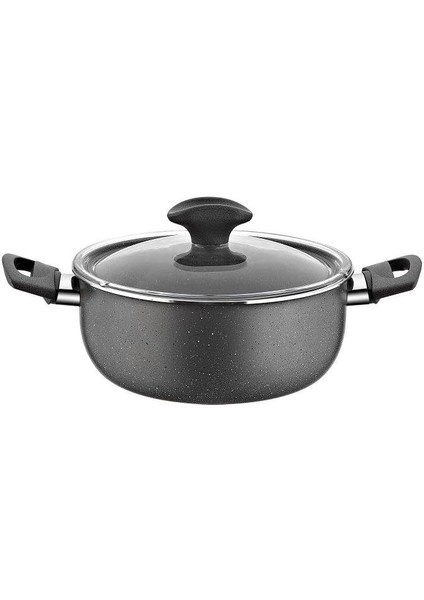 20 cm Tencere, Gri Kırçıllı