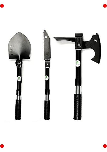 Çok Amaçlı Katlanır Kamp Küreği Seti: Balta Bıçak Testere fiyatları