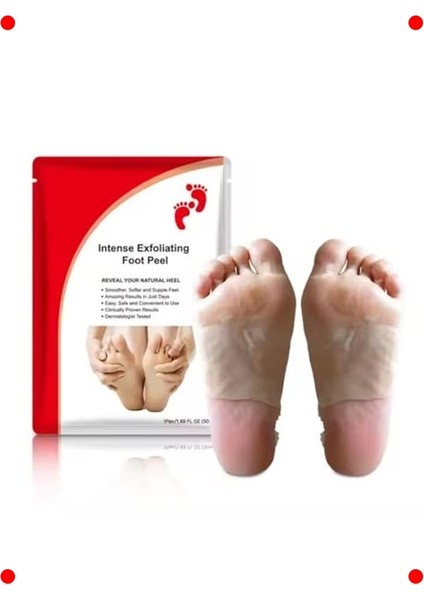 Lavanta Özlü Nemlendirici Ayak Peeling Maskesi