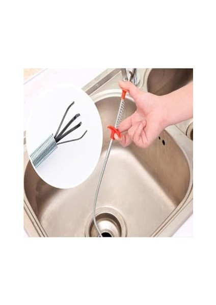 Clamp Tıkalı Lavabo ve Gider Açma Aparatı Kıskaçlı modelleri