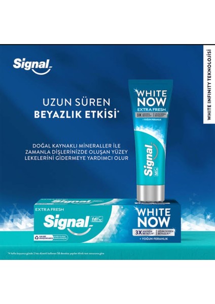 Signal Diş Macunu White Now Extra Fresh 75 Mı