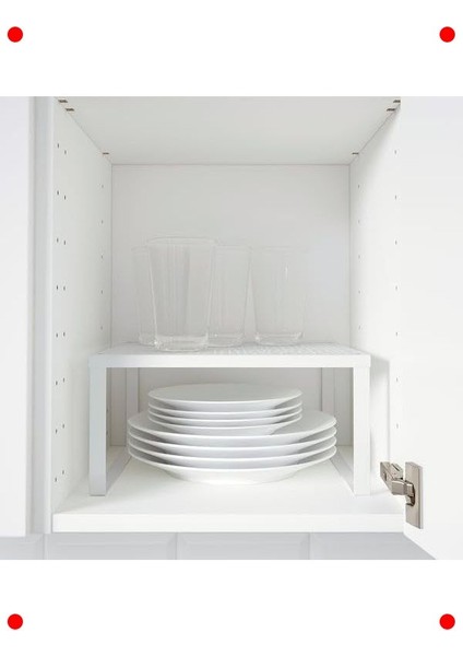 Beyaz Çok Amaçlı Raf Ikili Paket (32X13X16 Cm) fiyatları