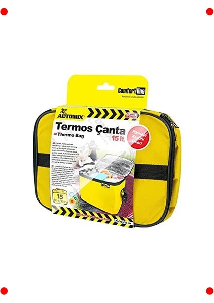 15 Litre Termos Çanta - Sıcak & Soğuk Gıda Taşıma