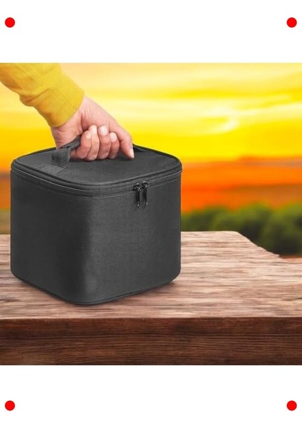 8 Litre Isı Yalıtımlı Termos Çanta - Siyah