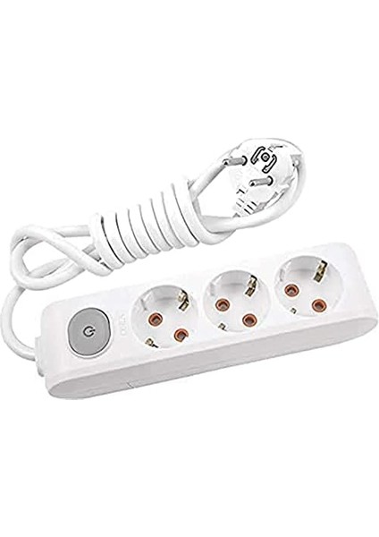 Multi-Let Üçlü Priz Anahtarlı Topraklı Kablolu Çocuk Korumalı 5 mt fiyatları