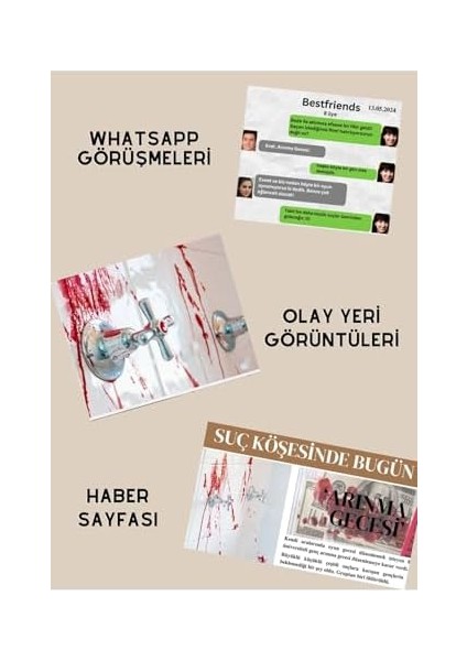 Arınma Gecesi Davası, Cinayet Çözme ve Katili Bulma Oyunu, Suçluyu Bulma- Oyunu fiyatları