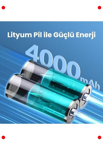 Taşınabilir Şarjlı Hava Pompası, 150 Psı, Çok Fonksiyonlu modelleri