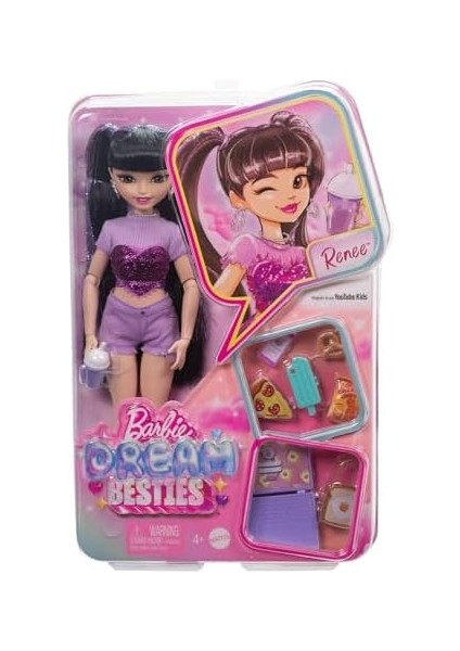 ™ Renee™ Bebek ve Aksesuarları Rüya Arkadaşlar Renee Bebek ve Yiyecek Temalı 11 Aksesuar HYC24 modelleri