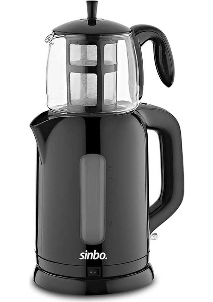 STM-5830 Elektrikli Çay Seti, Siyah