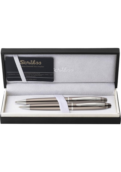 Noble 35 Tükenmez Kalemversatil Takım Titanyum