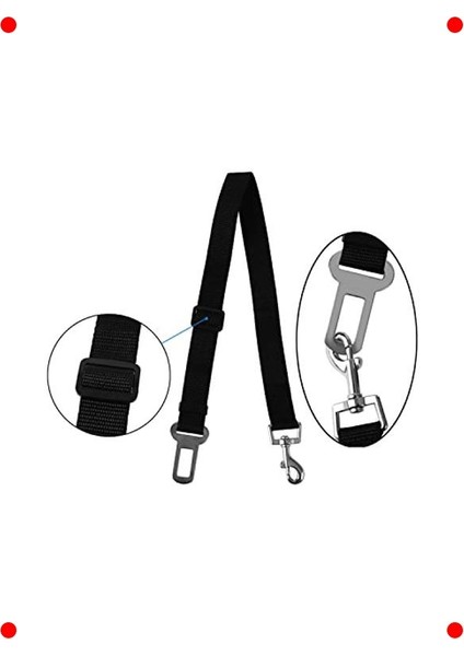 Evcil Hayvan Araç Emniyet Kemeri Kedi Köpek Oto Tasması fiyatları