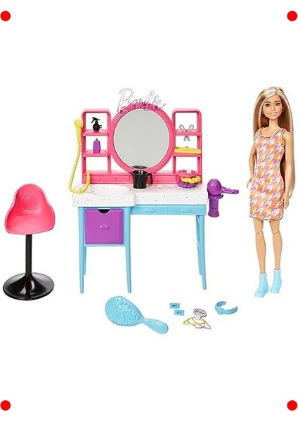 Renk Değiştiren Saçlı Kuaför Oyun Seti