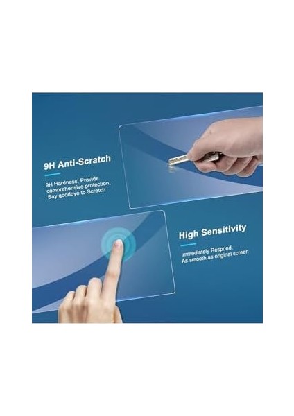 Mobilite Renault Austral ile Uyumlu 2025 12 Inç (Büyük Ekran) Multimedya ve Gösterge 2li Set 9h Ekran Koruyucu fiyatları