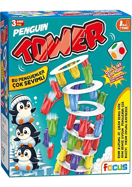 Penguen Tower Denge Oyunu