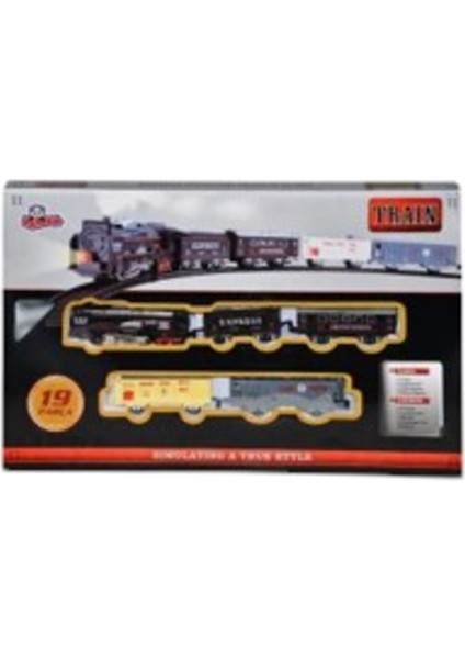 16 Parcalı Oyuncak Tren