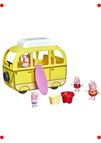 Plaj Temalı Sevimli Karakterli Araç ve Aksesuar Seti modelleri