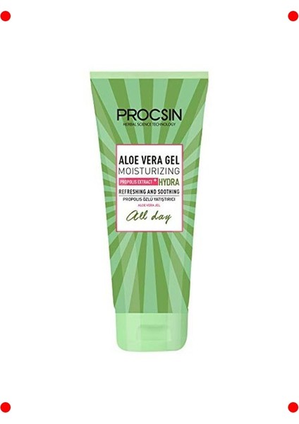 Doğal Aloe Vera Jeli - Cilt Yatıştırıcı 175 ml