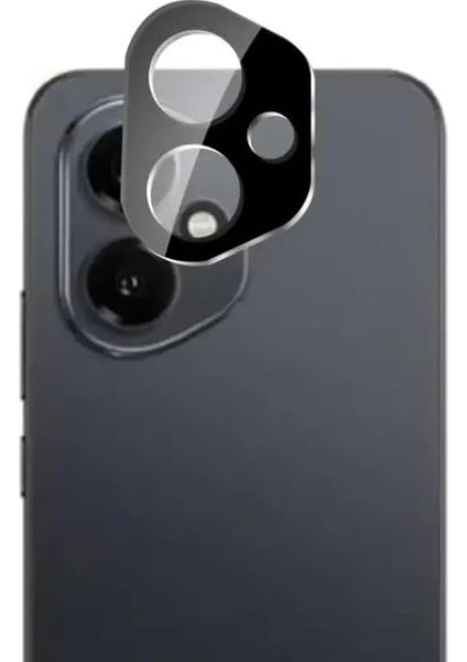 400 Ile Uyumlu Temperli Siyah Sert Cam Lens Kamera (Kamerayı Etkilemez)