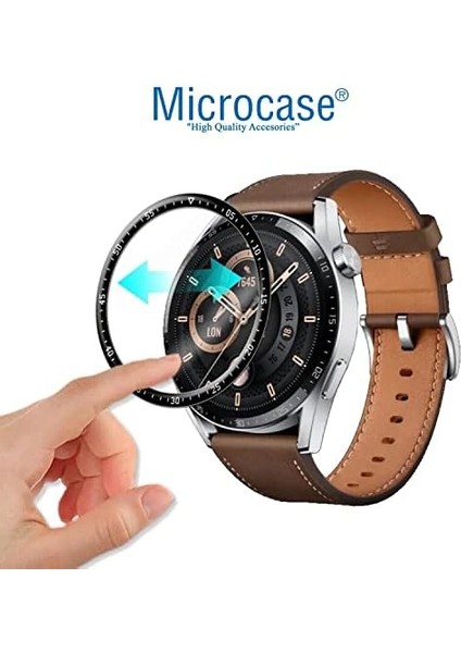 Gt 3 46 mm Tam Kaplayan 3D Ekran Koruyucu Film - Siyah modelleri