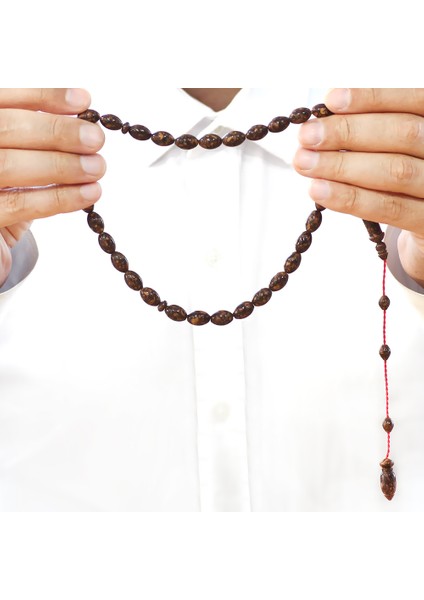 Sistemli Arpa Kesim Kahverengi Kokulu Tarçın Ağacı Tesbih fırsatları