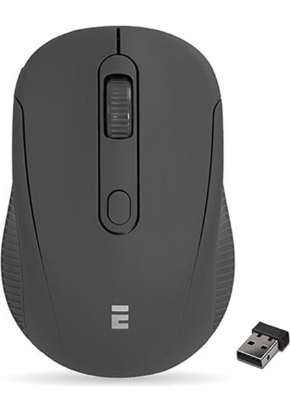 SM-300 USB Siyah 4d Optik Süper Sessiz Alkalin Pil Kablosuz Mouse