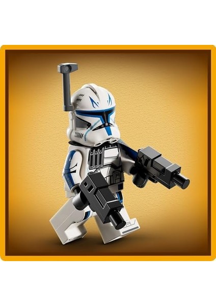 : Klon Savaşları Yüzbaşı Rex Y-Wing Mikro Savaşçı 75391-6 Yaş ve Üzeri Çocuklar Için Yaratıcı Oyuncak Yapım Seti (99 Parça) modelleri