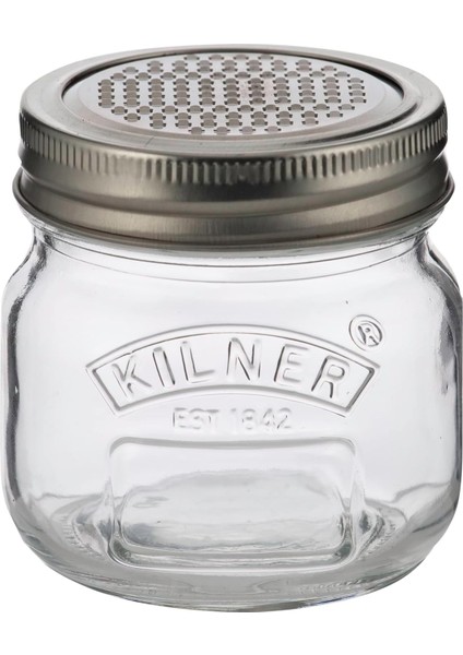 Cam Saklama Kavanozu, Ince Rendelenmiş 250 ml