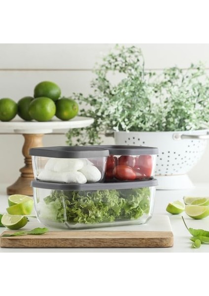 Cube 3&apos;lü Saklama Kabı modelleri