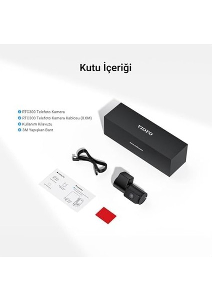 RTC300 A229 Pro/plus Uyumlu 2k / 30Hz Telefoto Kamera modelleri