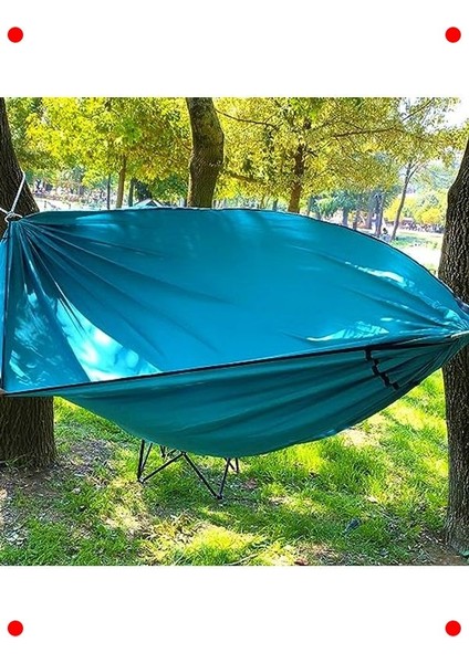 Turkuaz Kamp Hamağı - Taşınabilir ve Kolay Kurulum fırsatları
