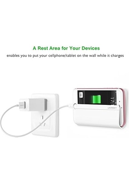 Duvara Sabitlenen Yapışkanlı Telefon Şarj Tutucu modelleri