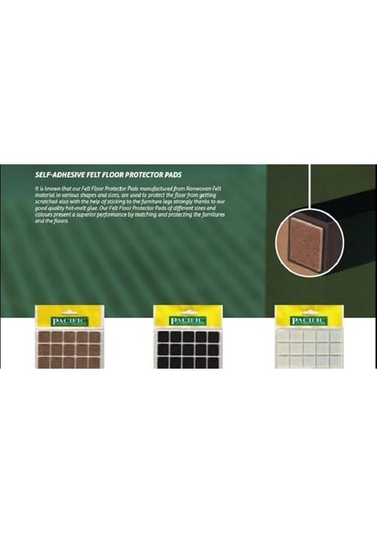 Nsp Masa Keçe Kare 120*240MM modelleri